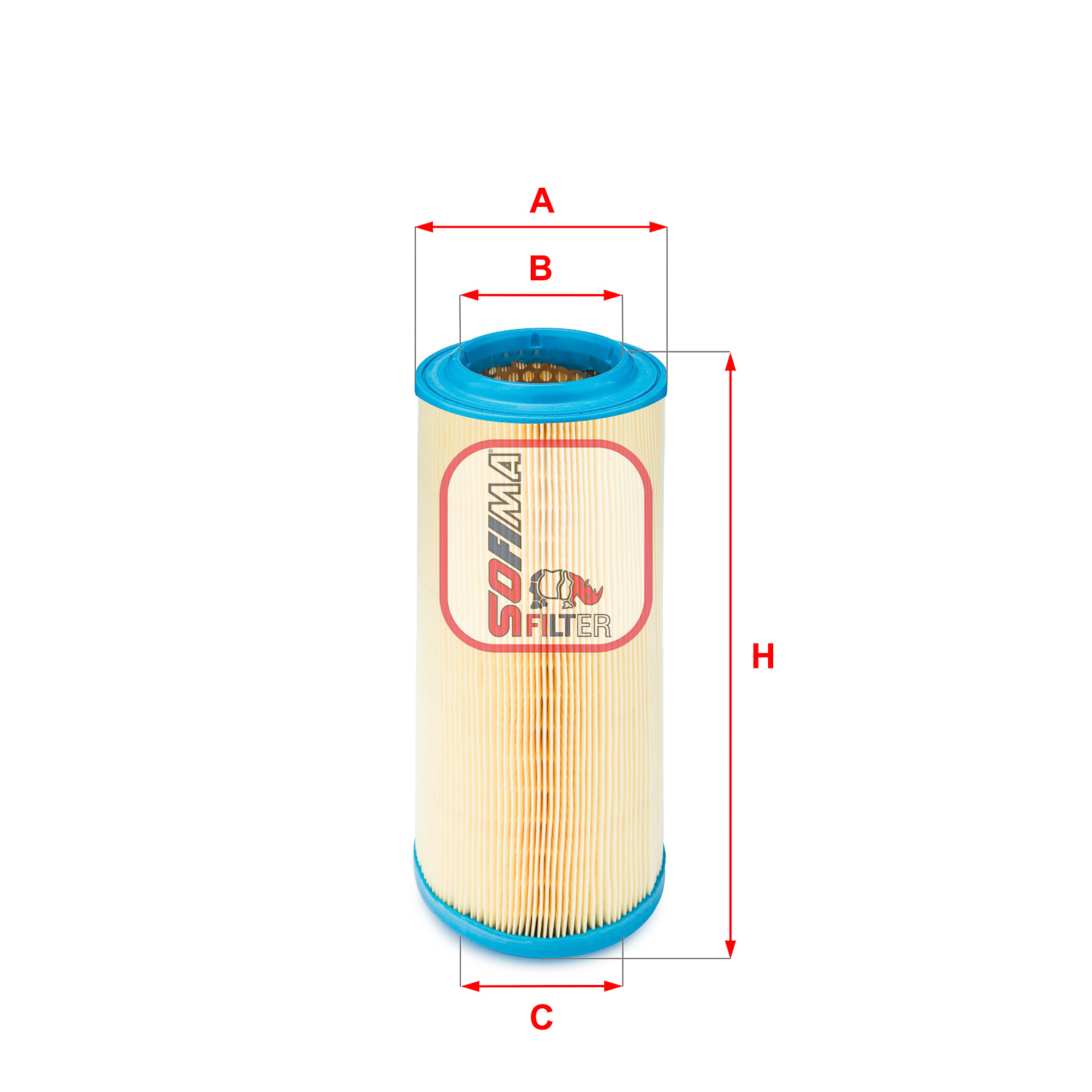 Luchtfilter Sofima S 7341 A