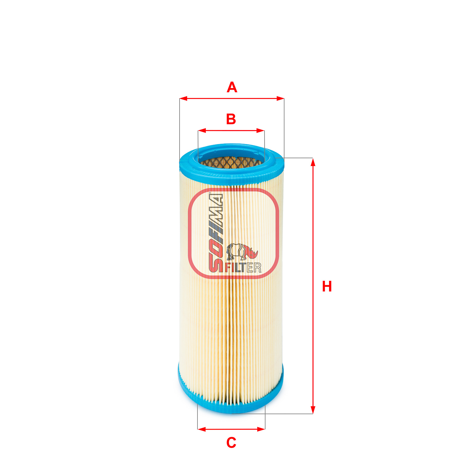 Luchtfilter Sofima S 7367 A