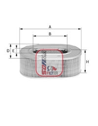 Luchtfilter Sofima S 7580 A