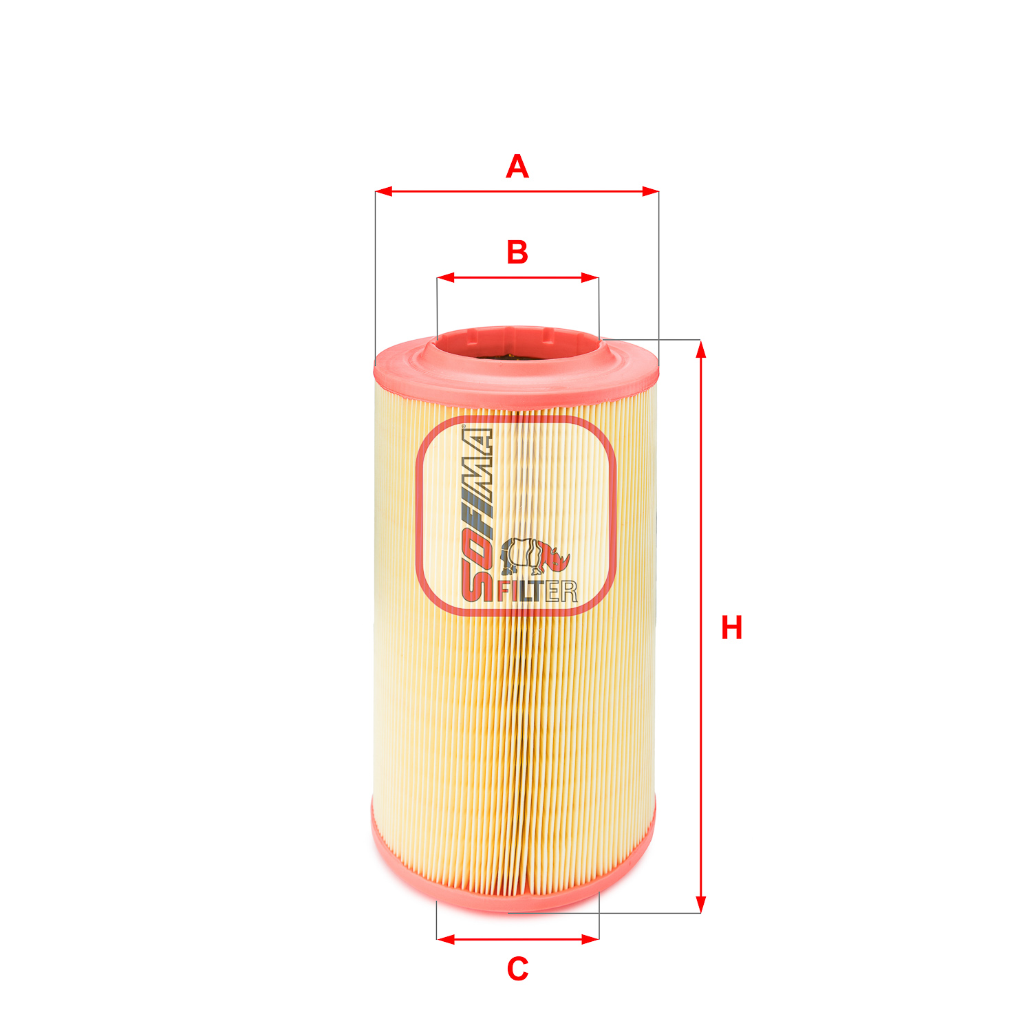 Luchtfilter Sofima S 7628 A