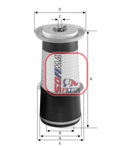 Luchtfilter Sofima S 7A60 A