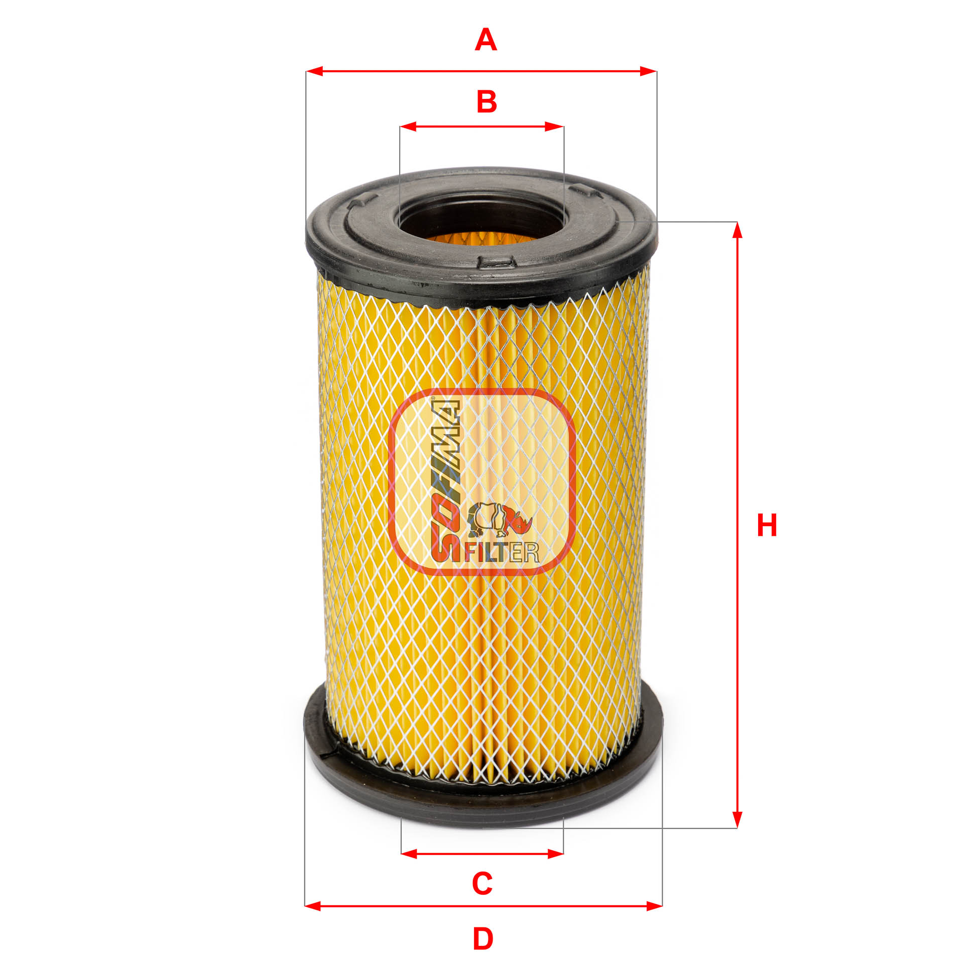 Luchtfilter Sofima S 7D79 A