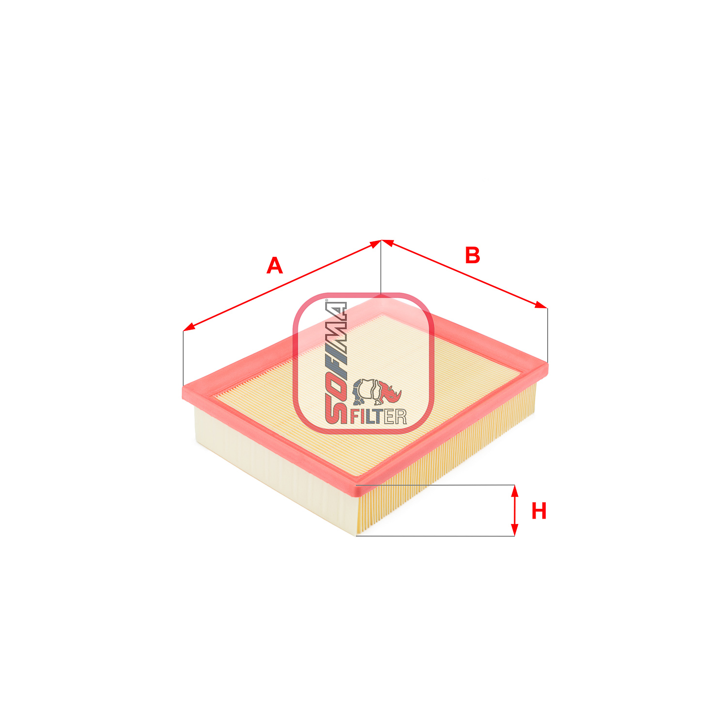 Luchtfilter Sofima S 8630 A