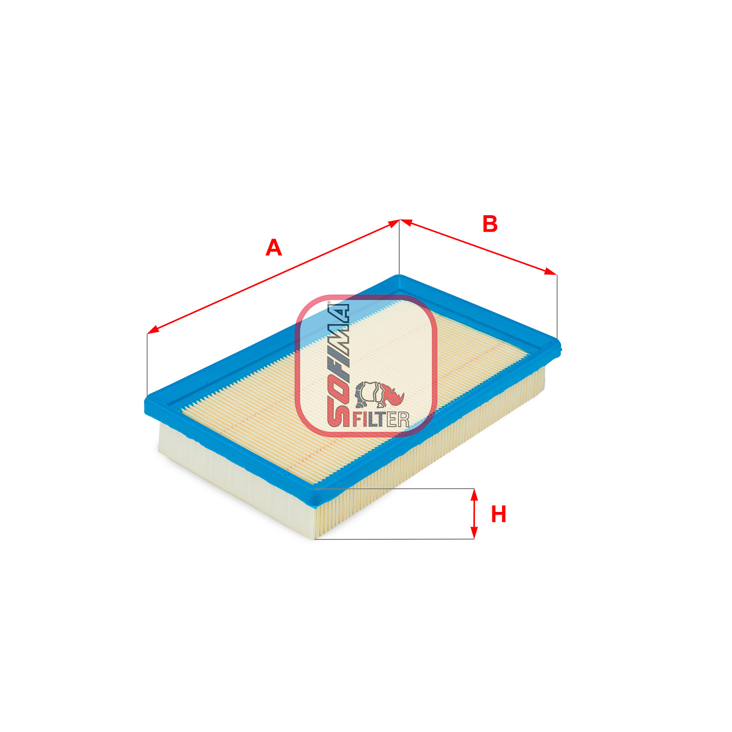 Luchtfilter Sofima S 8930 A