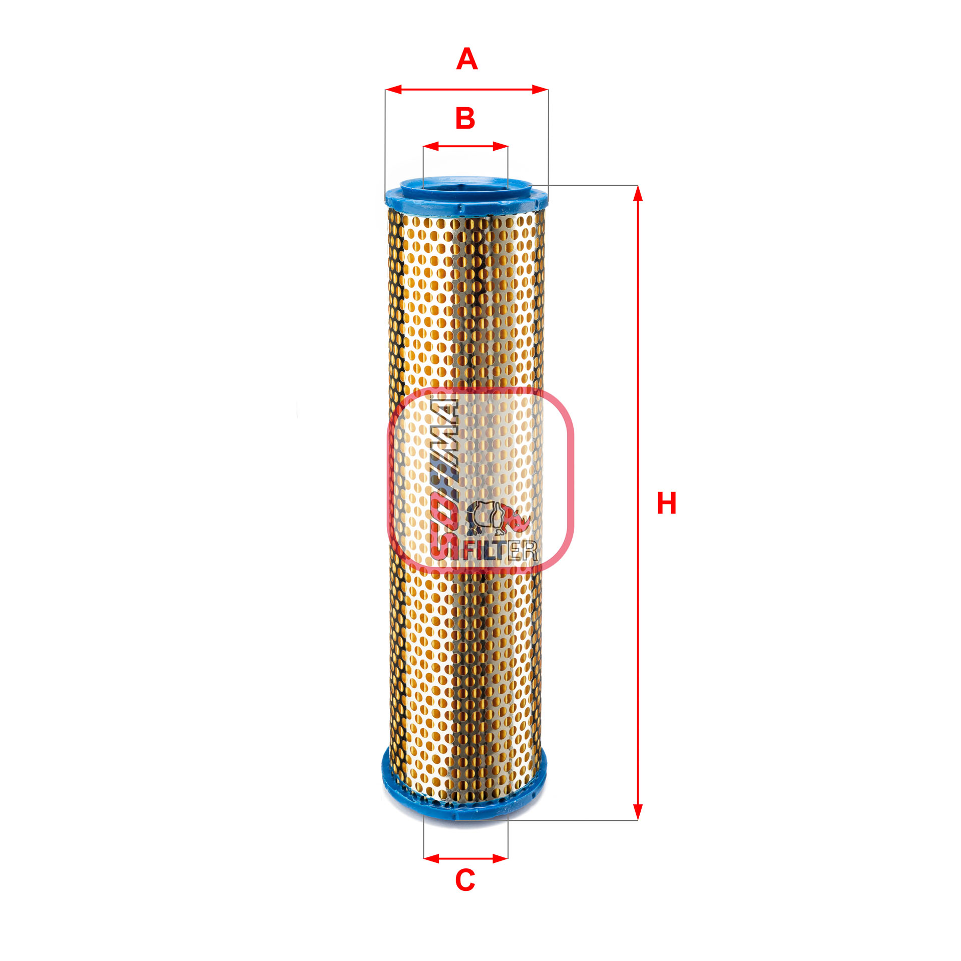 Luchtfilter Sofima S 9300 A