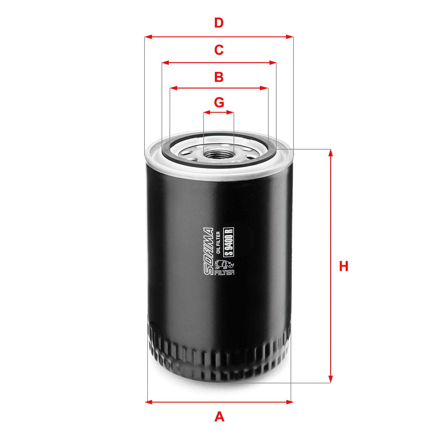 Oliefilter Sofima S 9400 R