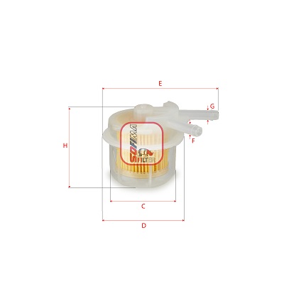 Brandstoffilter Sofima S 1026 B