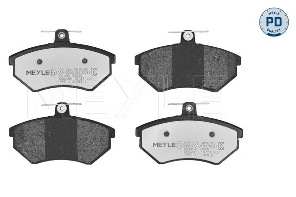 Remblokset Meyle 025 201 6816/PD