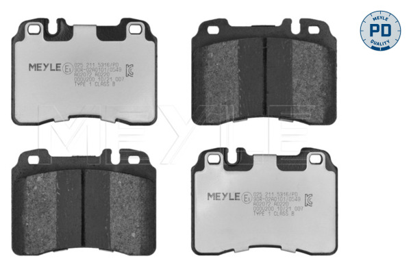 Remblokset Meyle 025 211 5316/PD