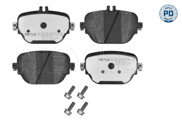 Remblokkenset, schijfrem Meyle 025 226 0218/PD