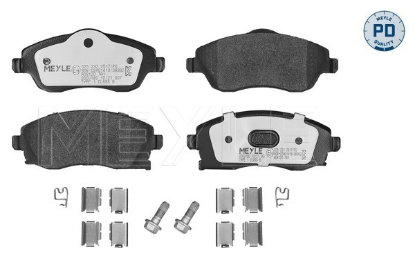 Remblokset Meyle 025 232 2517/PD
