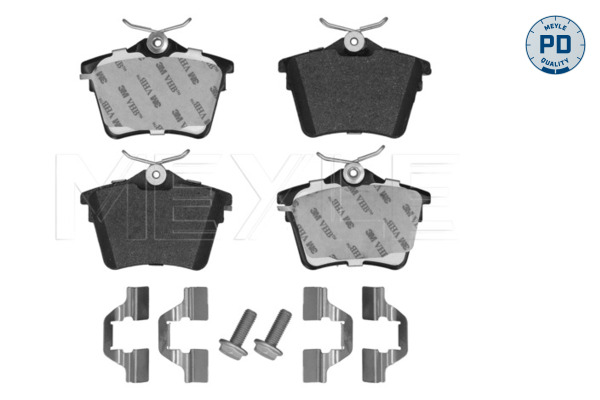Remblokkenset, schijfrem Meyle 025 241 3517/PD