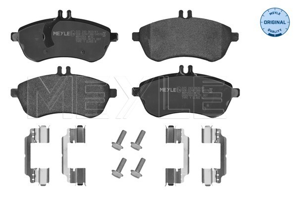 Remblokset Meyle 025 243 0620/K1