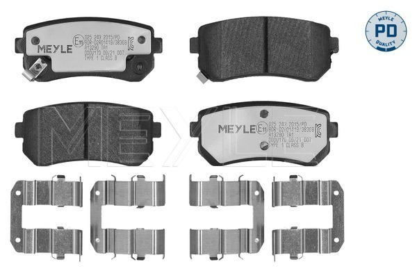 Remblokset Meyle 025 243 2015/PD