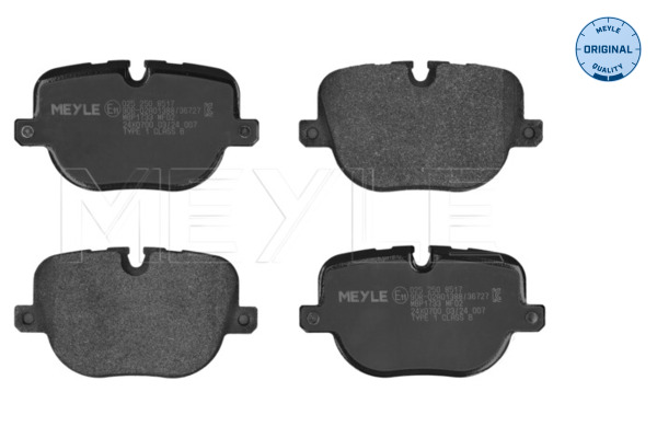 Remblokset Meyle 025 250 8517