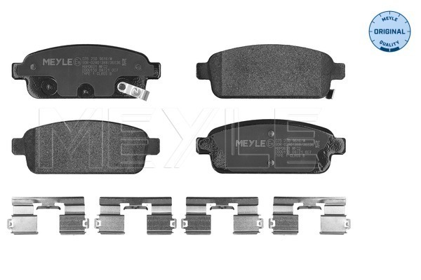 Remblokset Meyle 025 250 9616/W