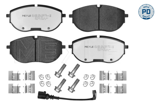 Remblokkenset, schijfrem Meyle 025 262 7020/PD