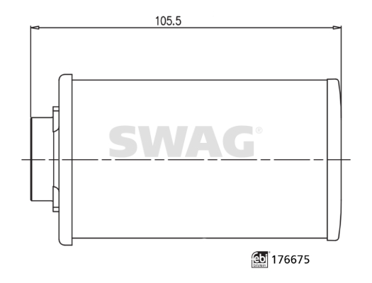 Swag Filter/oliezeef automaatbak 33 10 3673