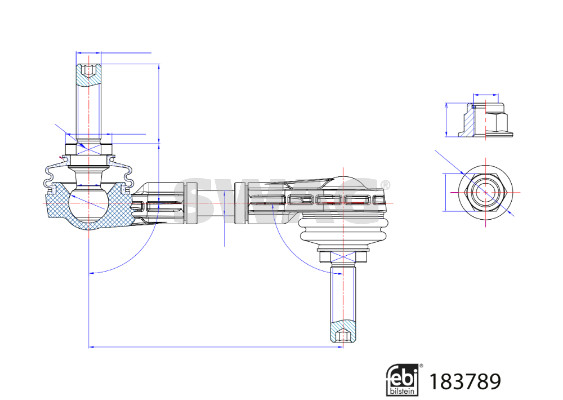 Stabilisatorstang Swag 33 10 9217