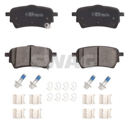 Remblokkenset, schijfrem Swag 33 11 3649