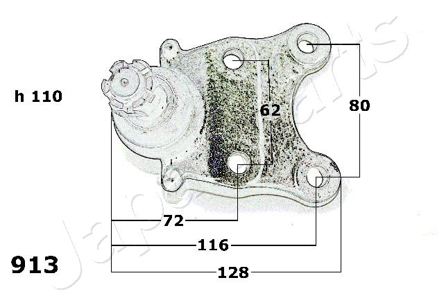 Japanparts Fuseekogel BJ-913
