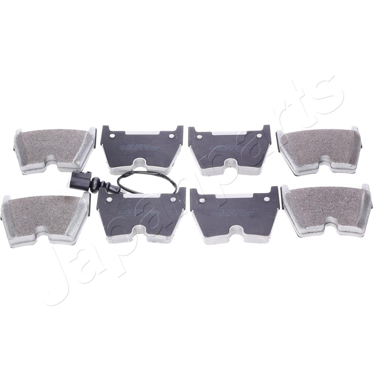 Remblokkenset, schijfrem Japanparts PA-0162AF