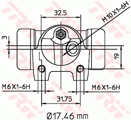 TRW Wielremcilinder BWC147