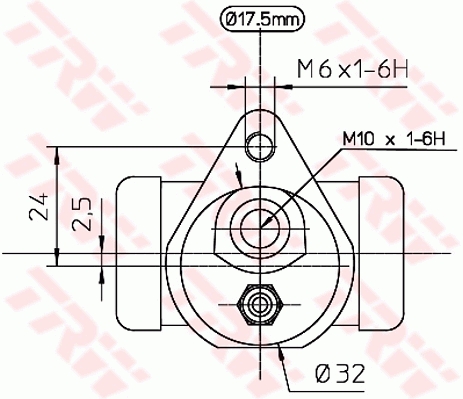 TRW Wielremcilinder BWC157