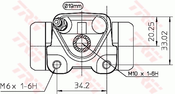 TRW Wielremcilinder BWD270