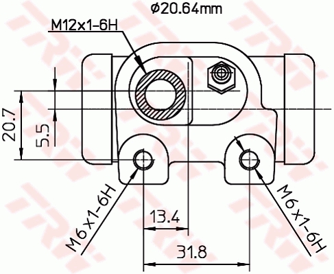 TRW Wielremcilinder BWF129