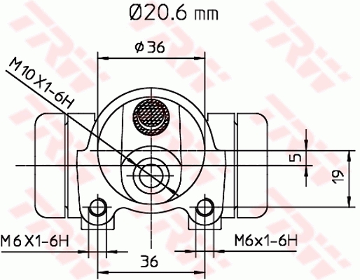 TRW Wielremcilinder BWF135