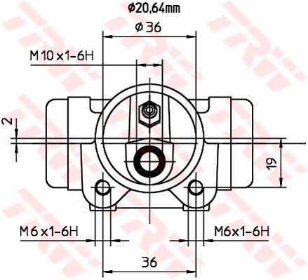 TRW Wielremcilinder BWF137
