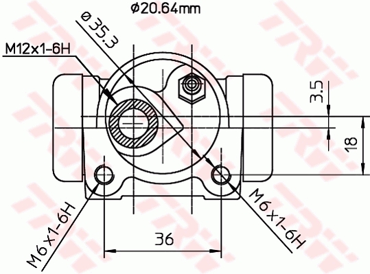 TRW Wielremcilinder BWF159