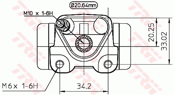 TRW Wielremcilinder BWF272