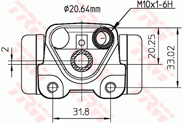 TRW Wielremcilinder BWF292