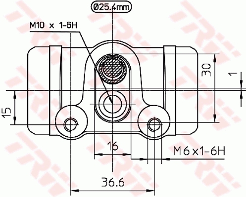 TRW Wielremcilinder BWH142