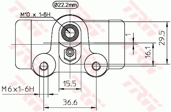 TRW Wielremcilinder BWH145