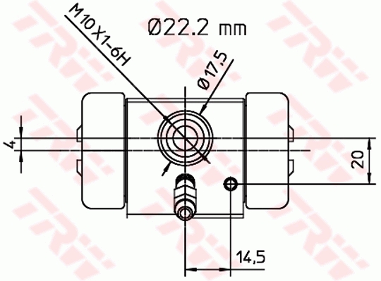 TRW Wielremcilinder BWH255