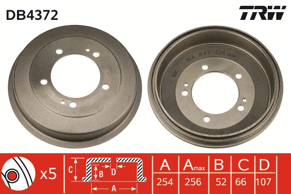 Remtrommel TRW DB4372