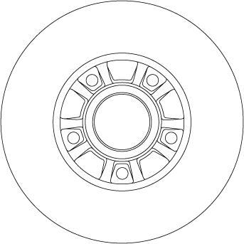 TRW Remschijven DF4273BS