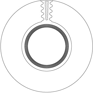 Remschijven TRW DF5051S