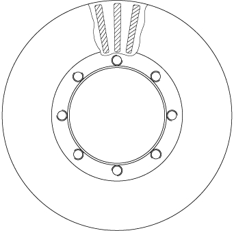 TRW Remschijven DF5079S