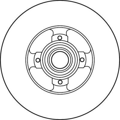 TRW Remschijven DF6128BS