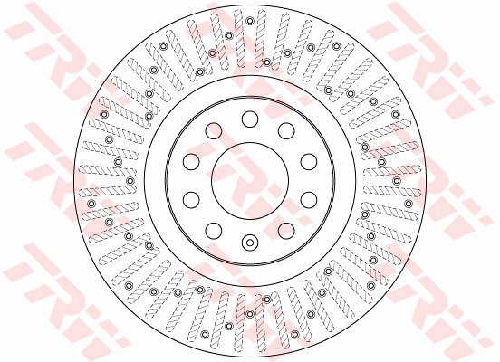 Remschijven TRW DF6189S