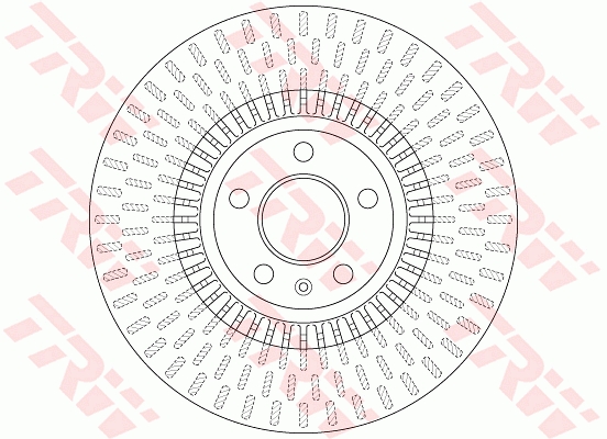 Remschijven TRW DF6216