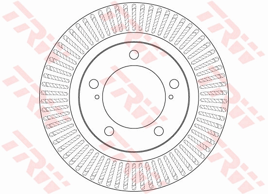 Remschijven TRW DF6239S