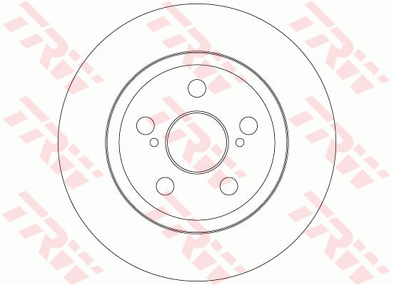 Remschijven TRW DF6331