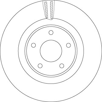 Remschijven TRW DF6496S