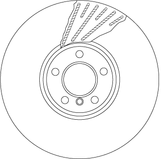 Remschijven TRW DF6622S