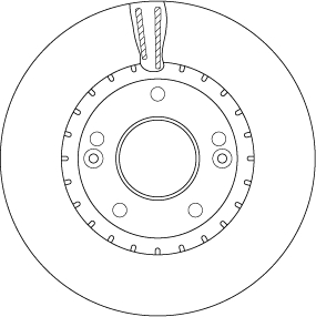 Remschijven TRW DF6628